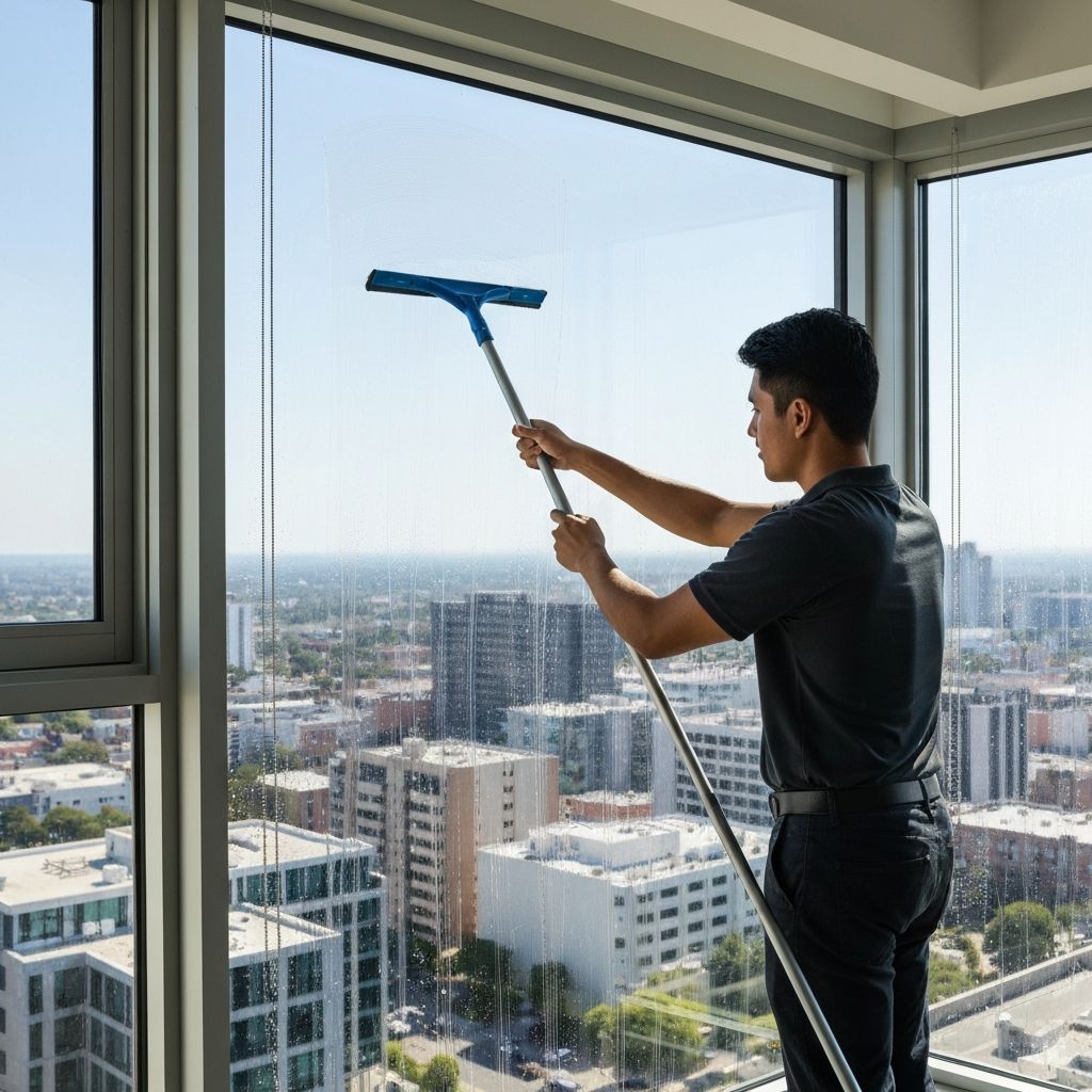 Crystal clear window cleaning