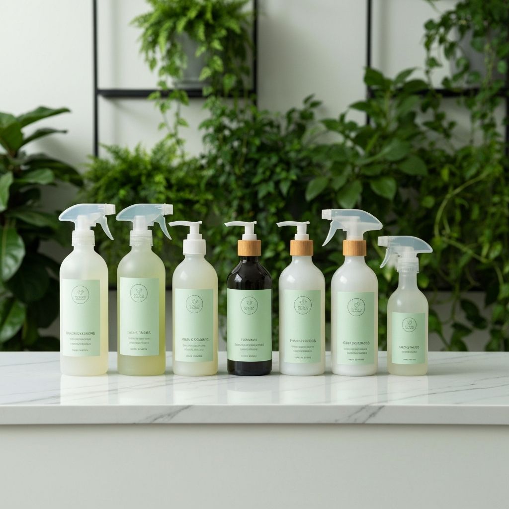 Eco-friendly cleaning products